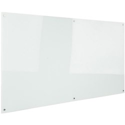 Rapidline Glassboard 1500W x 15D x 1200mmH White