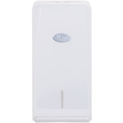 Livi Interleave Toilet Tissue Dispenser White