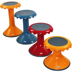 Sylex Bloom Stool 450mm High Blue