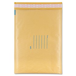 Protext Polycell Mailer Paper Outer Bubble Inner 265mm x 380mm Brown Carton 100