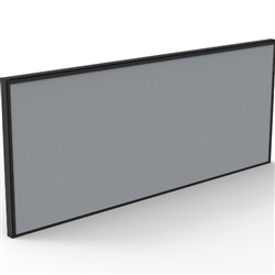 RAPIDLINE SHUSH30+ SCREEN 1200W X 30D X 495MMH BLACK FRAME GREY PINNABLE FABRIC