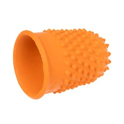 REXEL THIMBLETTES FINGER CONES SIZE 00 ORANGE PACK OF 10