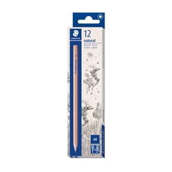 Staedtler 130 Natural Graphite Pencil 6B Pack Of 12