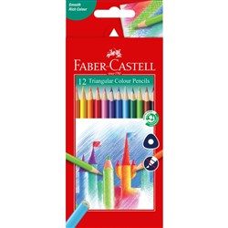 Faber-Castell Tri Colour Pencils 12