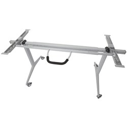 RAPIDLINE EXPANDABLE FLIP TOP TABLE FRAME ONLY SUITS TOPS 1500W-1800MMW PRECIOUS SILVER