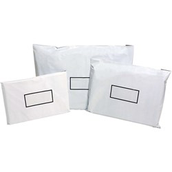 Italplast Courier Bag 3kg 310 x 445mm White Pack Of 50