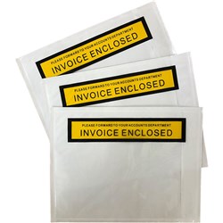 STYLUS PACKAGING ENVELOPES 7020 115 X 150MM INVOICE ENCLOSED WHITE BOX OF 1000
