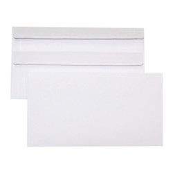 CUMBERLAND PLAIN ENVELOPE 11B 90 X 145MM SELF SEAL BOX OF 500