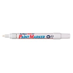 ARTLINE 400XF PAINT MARKER MEDIUM BULLET 2.3MM WHITE