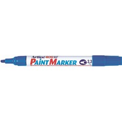 ARTLINE 400XF PAINT MARKER MEDIUM BULLET 2.3MM BLUE