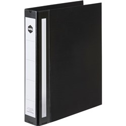 MARBIG ENVIRO DELUXE WIDE CAPACITY BINDER A4 4D RING 38MM BLACK