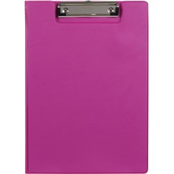 MARBIG PVC CLIPFOLDER A4 SUMMER COLOUR PINK