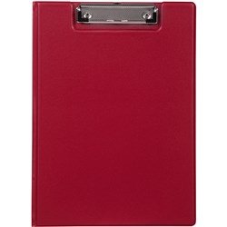 MARBIG PVC CLIPFOLDER A4 RED