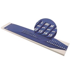 CELCO LETTER SORTER 750W X 140D X 15MMH BLUE