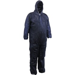 Maxisafe Disposable Coveralls Polypropylene Extra Large Blue