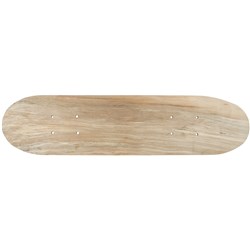 ZART SKATEBOARD DECK BLANK 80X20CM BROWN