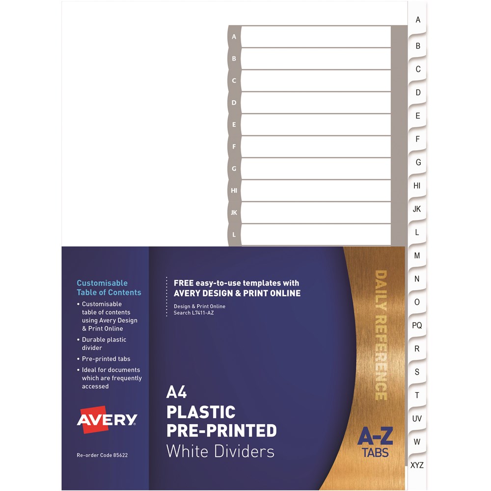 Index & Tab Dividers
