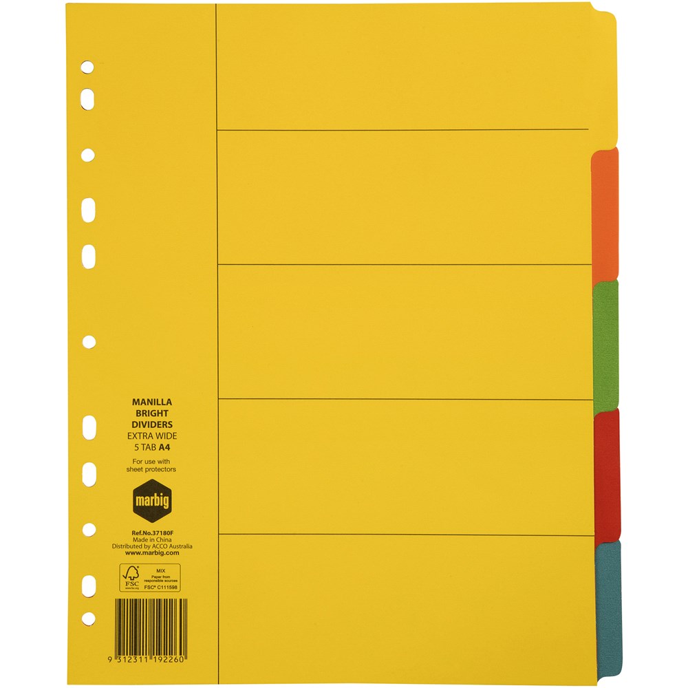 Customer Tab Dividers